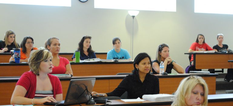 students in classroom