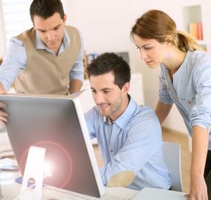 computer training students