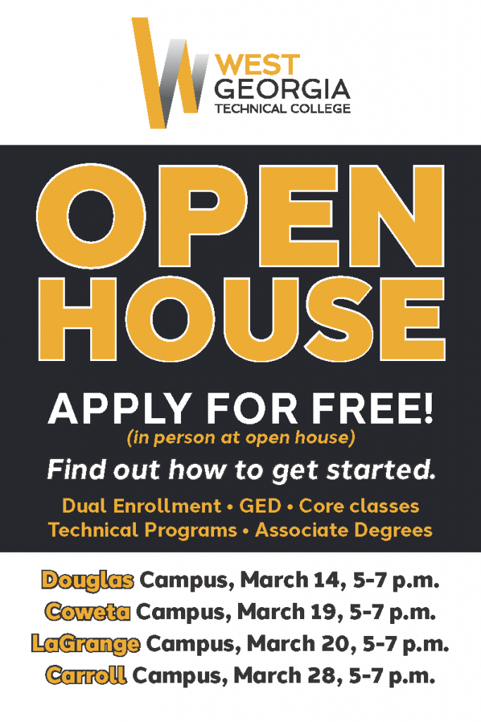 Open house flyer