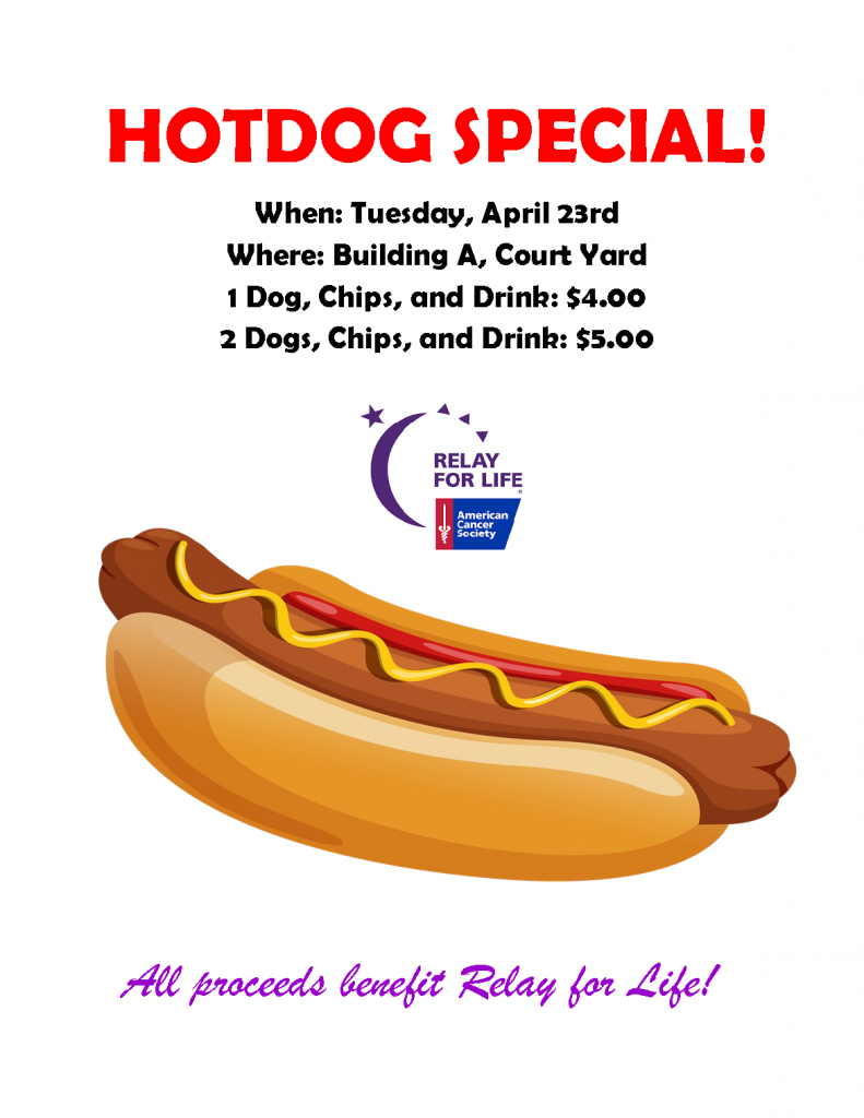 Hot dog special flyer