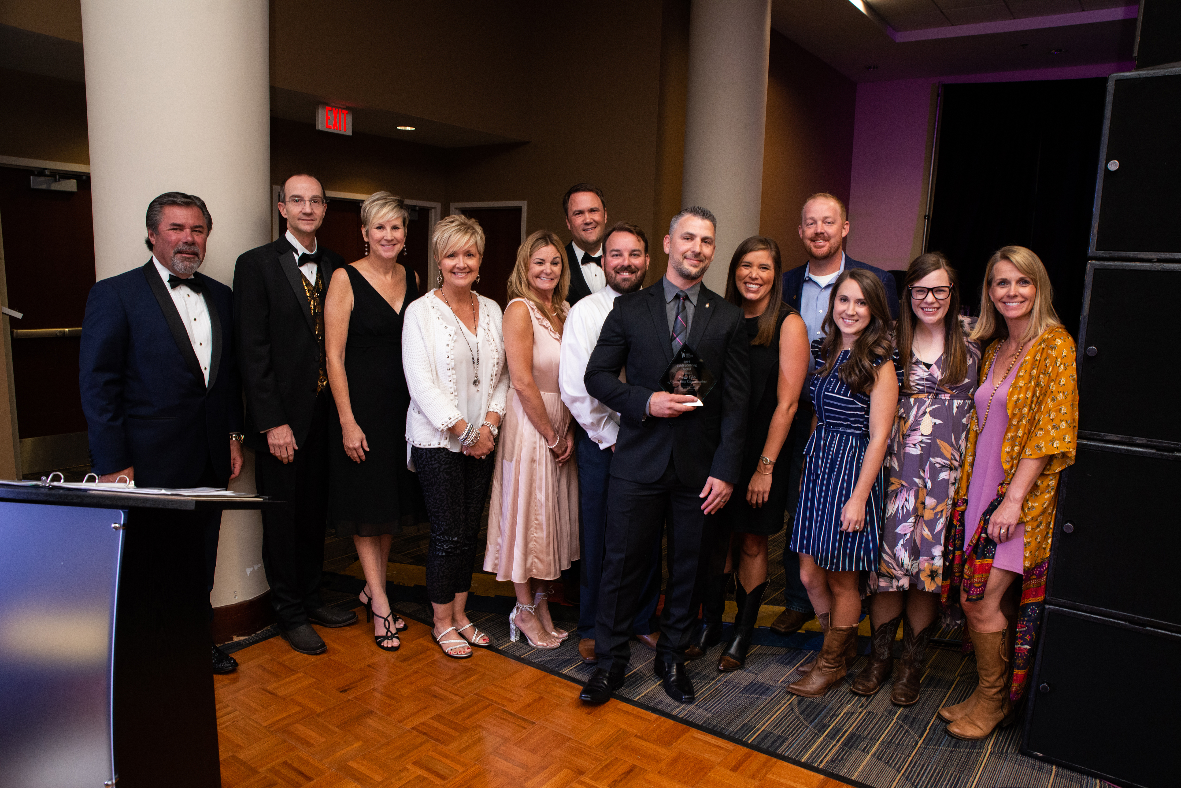 Spirit of Giving Award group photo