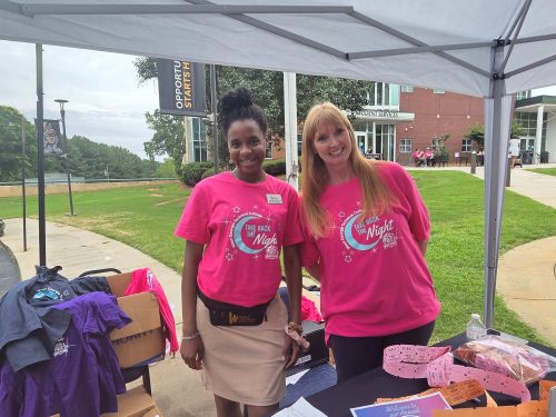 wgtc employees at Take Back the Night Event