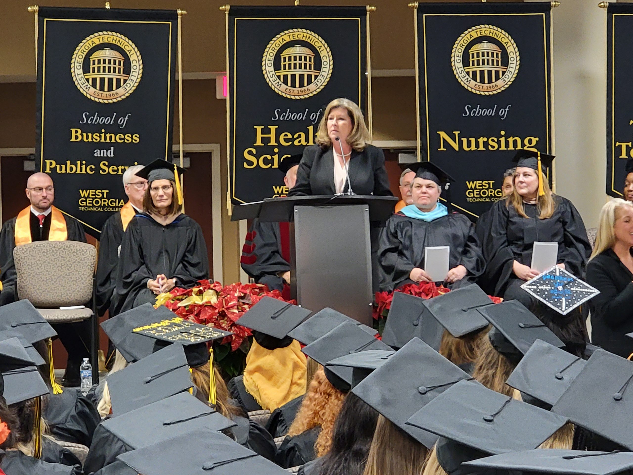 Karen Handel and graduates