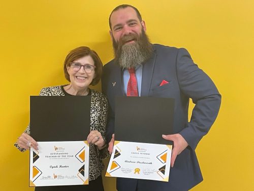 Cyndi Hunter and Andrew Duckworth