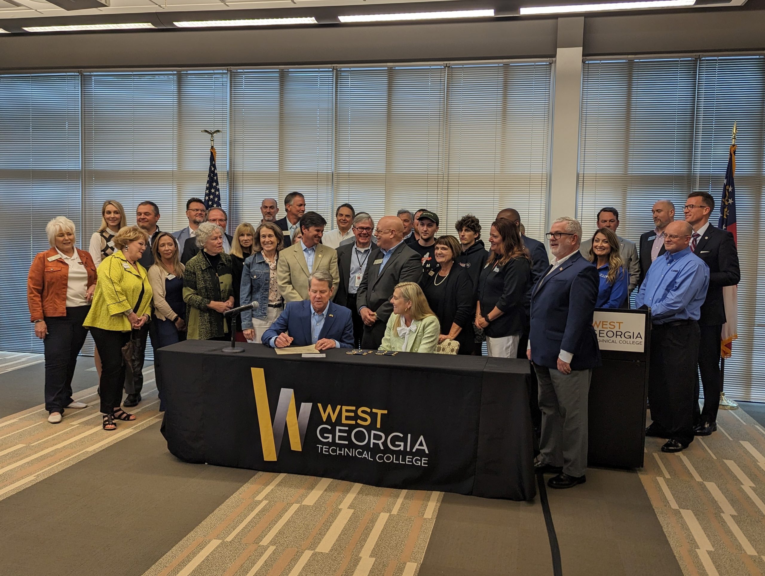 WGTC Hosts Governor Kemp at Coweta Campus for Bill Signing Ceremony