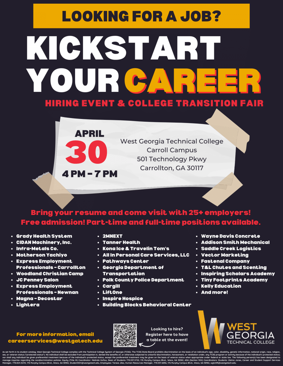 Kickstart Hiring Event Flyer