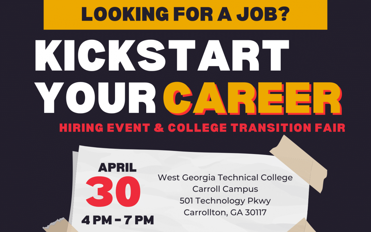 Kickstart Hiring Event Flyer