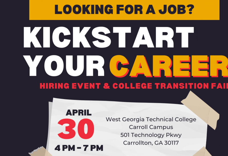 Kickstart Hiring Event Flyer