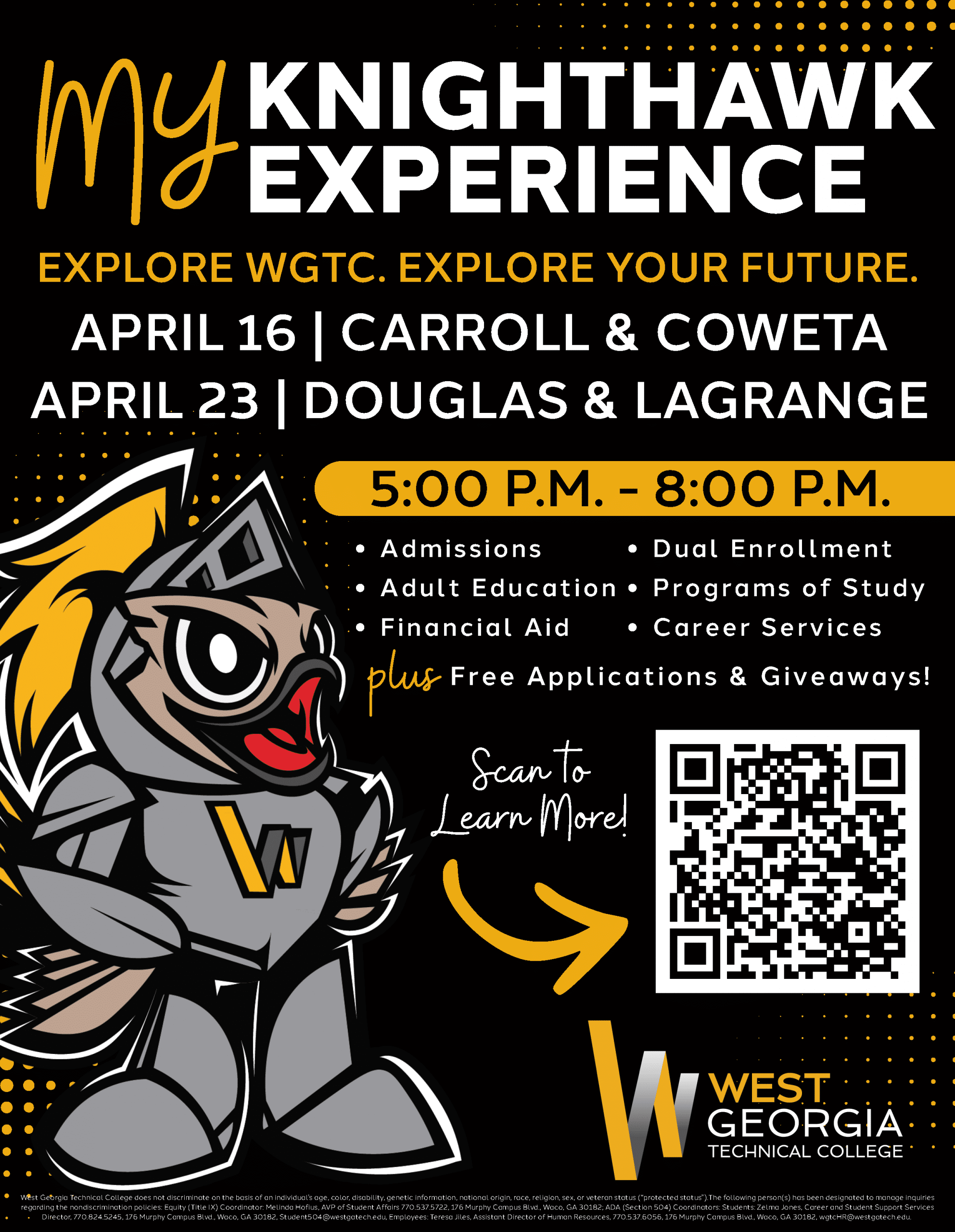 My Knighthawk Experience 2026