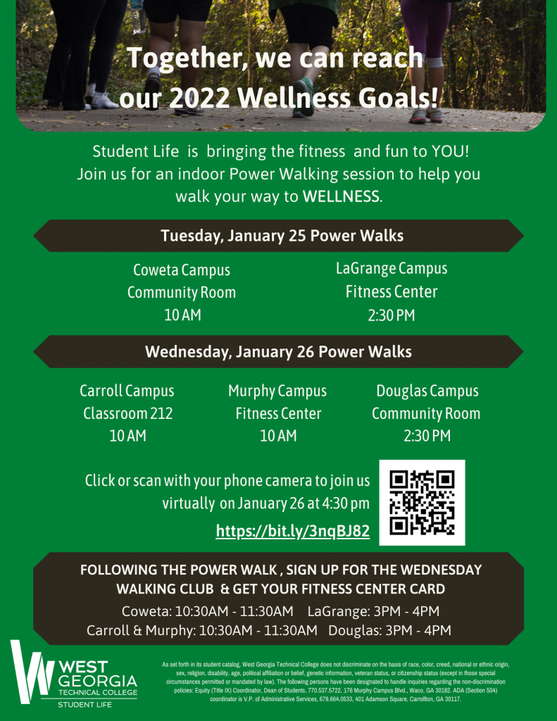 Wednesday Walking Club Flyer