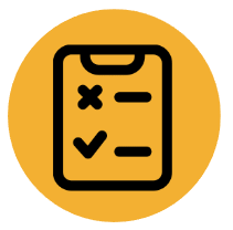 x and check graphic