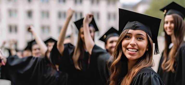 female graduate