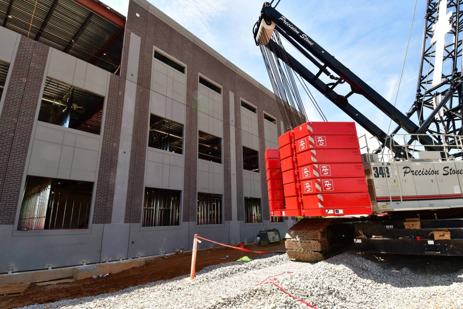 construction site showing exterior walls