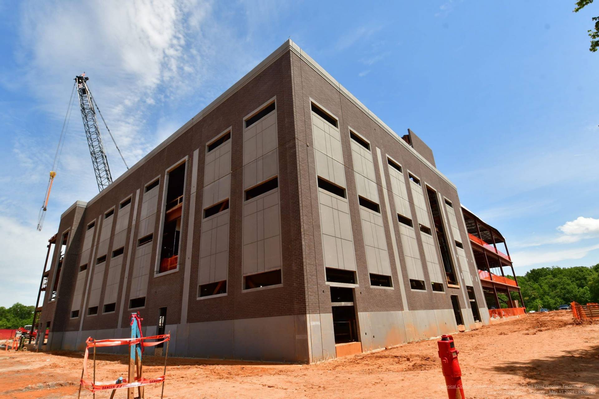 construction site showing exterior walls