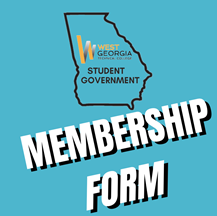 Student Government membership form button